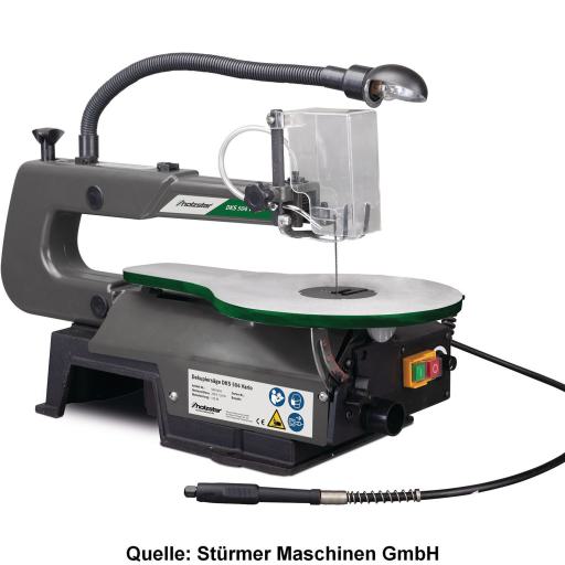 Holzstar Dekupiersäge DKS 504 Vario mit Werkzeugset_170