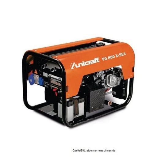 unicraft Synchron-Stromerzeuger PG 800 X-SEA - inklusive Radsatz Referenznummer 123